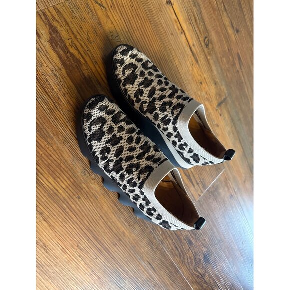 L'Amour Des Pieds Women's Havanna Wedge Sneakers Size 6.5 US Leopard Print New - Picture 4 of 7